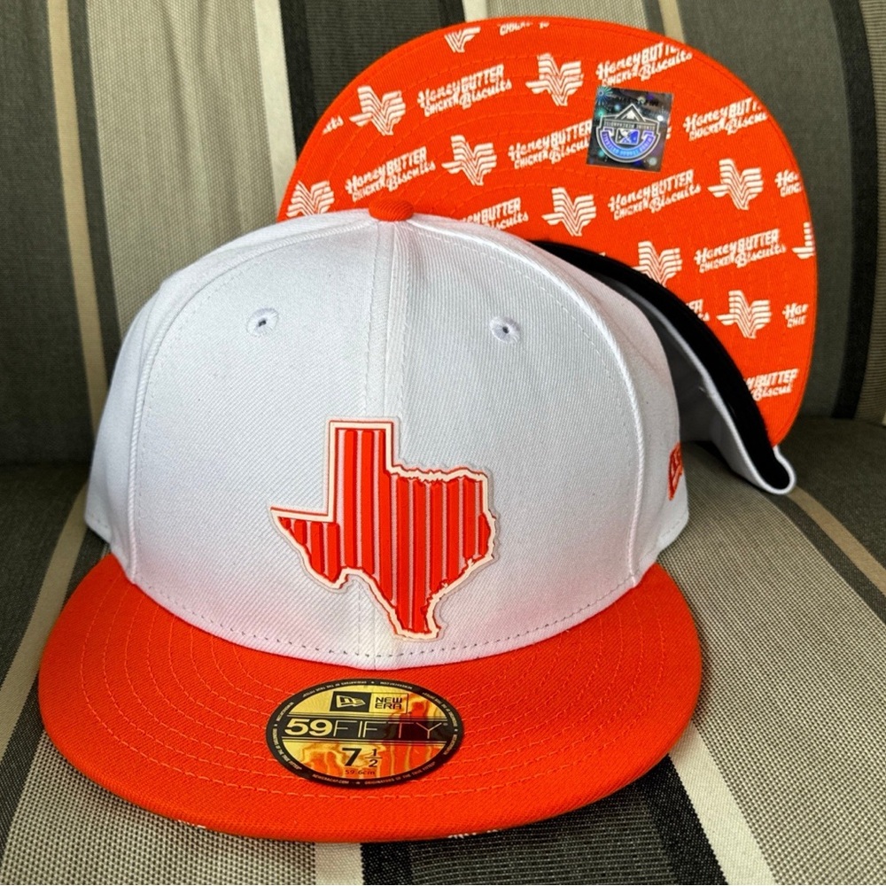 New Era 59Fifty Whataburger Texas Logo “Whatatexas” MiLB Hooks Fitted Hat Cap
